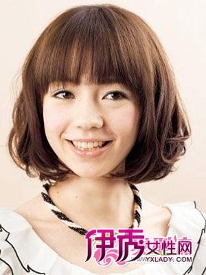 <em>大圆脸发型</em>设计<em>图片</em> 女生<em>短发发型</em>LOOK_美丽