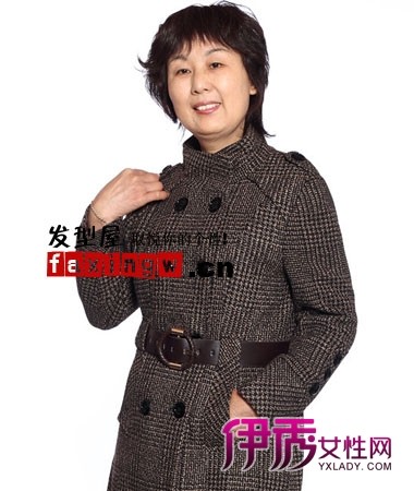 中年人短发发型图片